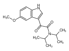 N,N-二异丙基-2-(5-甲氧基-1H-吲哚-3-基)-2-氧代乙酰胺