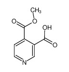 4-(甲氧羰基)吡啶-3-羧酸