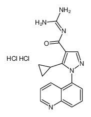 Zoniporide hydrochloride