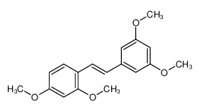 (E)-1-(3,5-二甲氧基苯乙烯基)-2,4-二甲氧基苯
