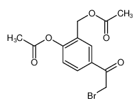 2-乙酰氧基-5-(2-溴乙酰基)苄醇乙酸酯