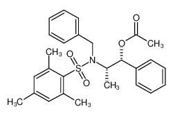乙酸(1R,2S)-2-[N-苄基-N-(三甲苯基磺酰)氨基]-1-苯基丙酯[交叉醇醛反应用试剂]