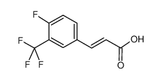 4-氟-3-三氟甲基肉桂酸