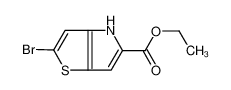 2-溴-4H-噻吩并[3，2-b]吡咯-5-甲酸乙酯