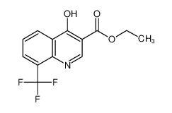 4-羟基-8-三氟甲基喹啉-3-甲酸乙酯