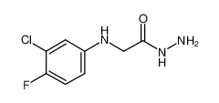 2-((3-氯-4-氟苯基)氨基)乙酰肼