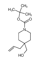 4-(羟甲基)-4-(丙-2-烯-1-基)哌啶-1-羧酸叔丁酯