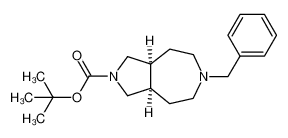 (3aS，8aR)-6-苄基-1，3，3a，4，5，7，8，8a-八氢吡咯并[3，4-d]氮杂-2-羧酸叔丁酯