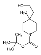 4-(2-羟基乙基)-4-甲基哌啶-1-羧酸叔丁酯