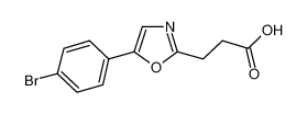 5-(4-溴苯基)噁唑-2-丙酸