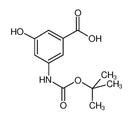 3-(N-Boc-氨基)-5-羟基苯甲酸