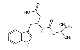 (S)-3-((tert-Butoxycarbonyl)amino)-4-(1H-indol-3-yl)butanoicacid