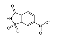 6-硝基-1，2-苯并异噻唑啉-3-酮1，1-二氧化物
