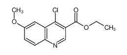 4-氯-6-甲氧基喹啉-3-甲酸乙酯