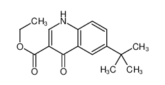 6-(叔丁基)-4-羟基喹啉-3-羧酸乙酯