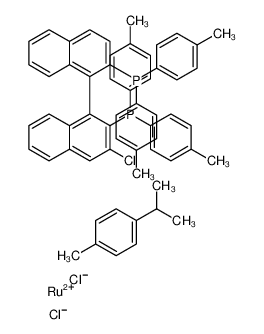 氯[(S)-(-)-2,2-双(二对甲苯基膦基)-1,1-联萘](对伞花烃)钌(II)酰氯