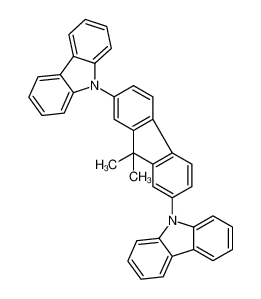 2,7-双(9H-咔唑-9-基)-9,9-二甲基芴