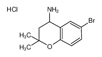 6-溴-2,2-二甲基苯并哌喃-4-胺