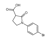 1-(4-溴苯基)-2-氧代吡咯烷-3-羧酸