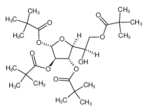 (2S，3R，4S，5S)-5 - ((R)-1-羟基-2-(新戊酰氧基)乙基)四氢呋喃-2，3，4
