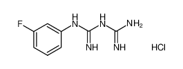 1-(3-氟苯基)双胍 盐酸盐
