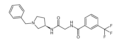 (S)-N-(2 - ((1-苄基吡咯-3-基)氨基)-2-氧乙基)-3-(三氟甲基)苯甲酰胺