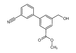 3'-氰基-5-(羟甲基)-[1，1'-联苯] -3-羧酸甲酯