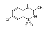 7-氯-3-甲基-3,4-二氢-2H-1,2,4-苯并噻二嗪-1,1-二氧化物