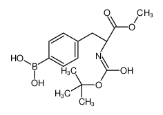 (S)-(4-(2-((叔丁氧羰基)氨基)-3-甲氧基-3-酮)丙基)苯硼酸