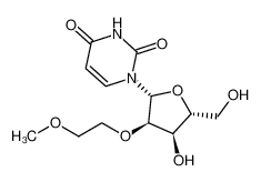 1-((2R,3R,4R,5R)-4-羟基-5-(羟甲基)-3-(2-甲氧基乙氧基)四氢呋喃-2-基)嘧啶-2,4(1H,3H)-二酮
