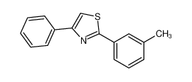 4-苯基-2-(M-甲苯基)噻唑