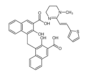 双羟萘酸噻嘧啶
