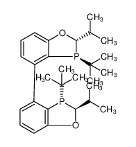 (2S,2'S,3S,3'S)-3,3'-二叔丁基-2,2'-二异丙基-2,2',3,3'-四氢-4,4'-二苯并[d][1,3]氧磷杂环戊二烯