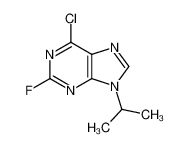 6-氯-2-氟-9-异丙基-9H-嘌呤