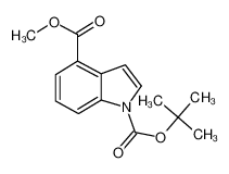 N-Boc-4-吲哚羧酸甲酯