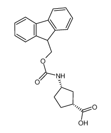((1R,3S)-3-((((9H-芴-9-基)甲氧基)羰基)氨基)环戊烷甲酸