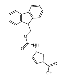 (1S,4R)-4-((((9H-芴-9-基)甲氧基)羰基)氨基)环戊-2-烯基羧酸