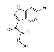 2-(6-溴-1H-吲哚-3-基)-2-氧代乙酸甲酯