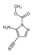 5-氨基-4-氰基-1H-吡唑-1-羧酸甲酯