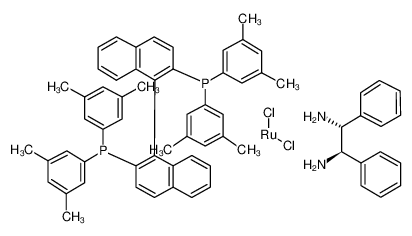 二氯化[(S)-2,2'-双[二(3,5-二甲苯基)膦]-1,1'-联萘基][(R,R)-1,2-二苯乙烯基二胺]钌(II)