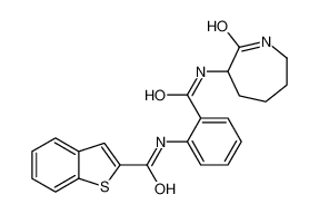N-(2-((2-氧代氮杂环庚烷-3-基)氨甲酰)苯基)苯并噻吩-2-甲酰胺