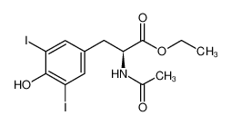 N-乙酰基-3,5-二碘-L-酪氨酸乙酯