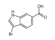 3-溴吲哚-6-甲酸