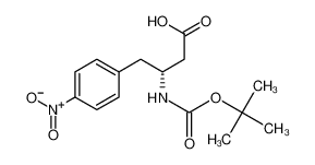 (R)-3-((tert-Butoxycarbonyl)amino)-4-(4-nitrophenyl)butanoicacid