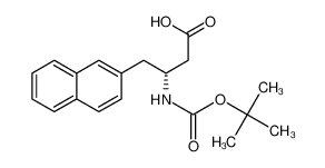 Boc-(R)-3-氨基-4-(2-萘)-丁酸