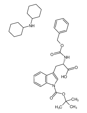 N-苄氧羰基-1-Boc-L-色氨酸二环己基铵盐