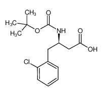 (R)-N-Boc-3-氨基-4-(2-氯苯基)丁酸