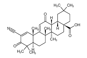 2-氰基-3,12-二氧代齐墩果-1,9-二烯-28-酸