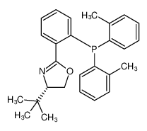 (S)-2-[2-[双(2-甲苯基)膦]苯基]-4-叔丁基-2-噁唑啉