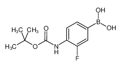 4-N-Boc-氨基-3-氟硼酸